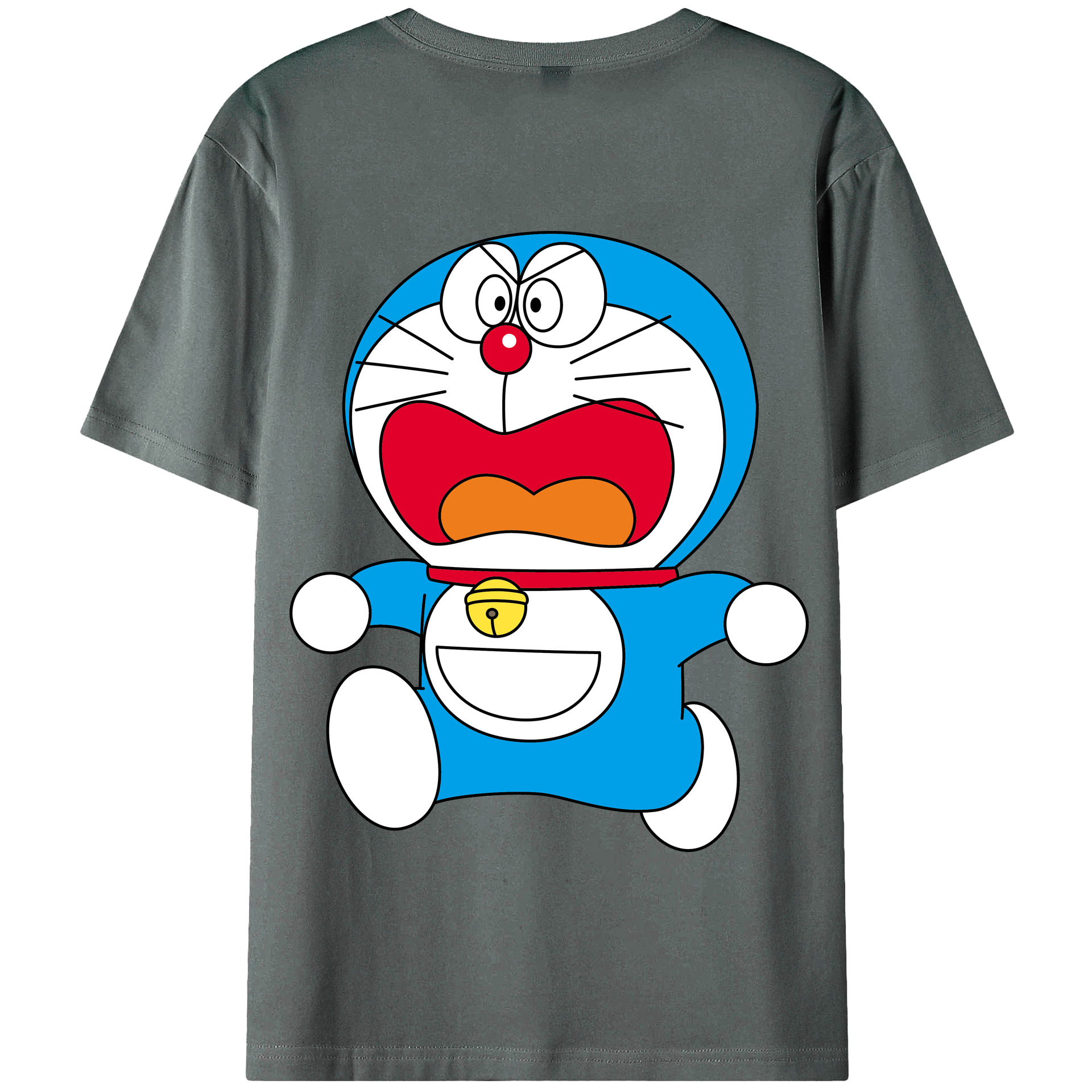 （画像用） ドラえもん Doraemon 綿100％半袖Tシャツ（背面プリント）